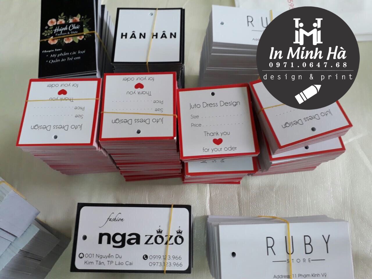 In Thẻ Treo , Price Tag Nhanh Giá Rẻ tại Thái Nguyên